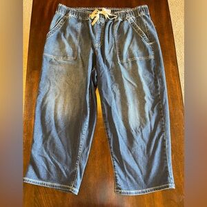 Relaxed Fit Blue Jeans for Women